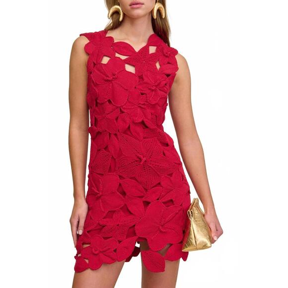 NEW CULT GAIA women's meira dress in pink - Picture 2 of 3